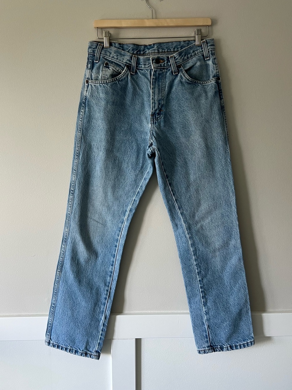 Dickies Vintage Light Wash Relaxed Boyfriend Jeans Women’s 32x32 Y2K Skater